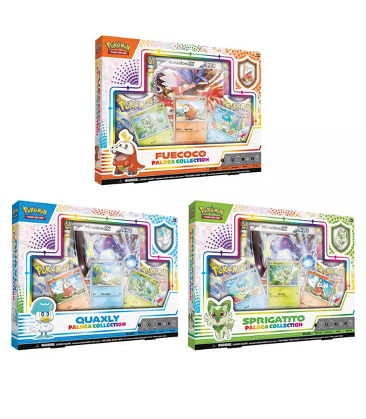 Pokemon Paldea Box (various designs)
