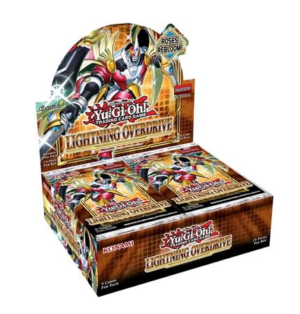 Yu-Gi-Oh! TCG Trading Card Game - Lightning Overdrive 1st Edition - Booster Box